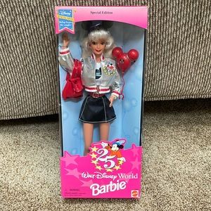 1996 Walt Disney World Barbie- 25 Years celebration